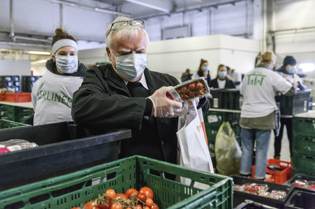 Die Berliner Tafel hilft während der Coronakrise