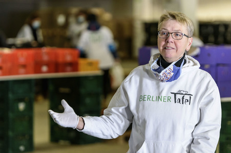 Die Berliner Tafel hilft während der Coronakrise