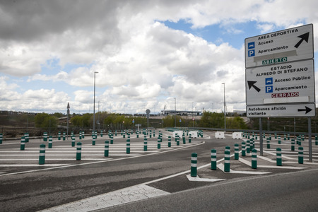 Quarantänemaßnahmen in Madrid