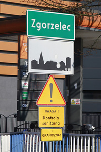 Corona-Kontrollen an der Grenze zu Polen in Görlitz