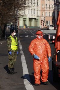 Corona-Kontrollen an der Grenze zu Polen in Görlitz