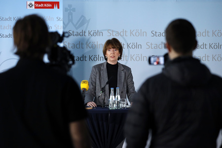 Pressekonferenz mit Henriette Reker in Köln