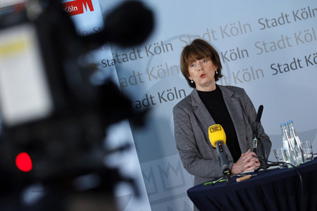 Pressekonferenz mit Henriette Reker in Köln