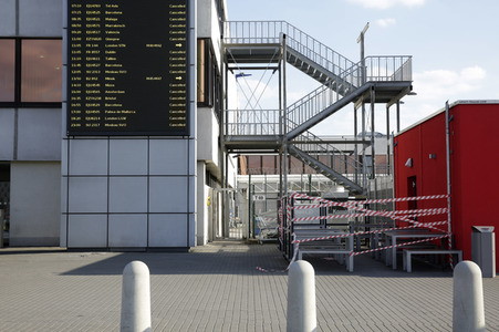 Flughafen Berlin-Schönefeld während der Corona-Krise