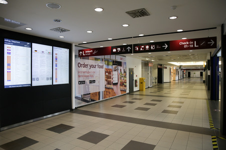 Flughafen Berlin-Schönefeld während der Corona-Krise