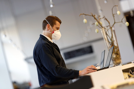 Corona-Testzentrum in Köln