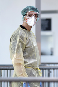 Corona-Testzentrum in Köln