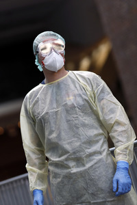 Corona-Testzentrum in Köln