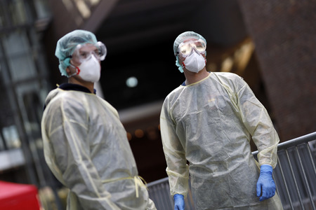 Corona-Testzentrum in Köln