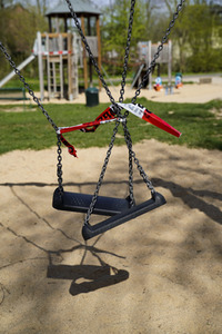 Symbolfoto Spielplatzschließung wegen Coronakrise