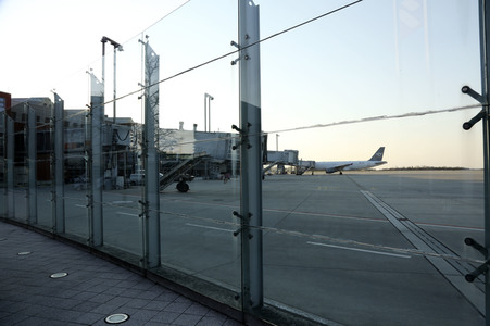 Flughafen Dresden während der Coronakrise