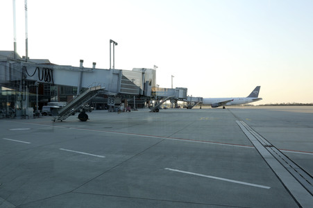 Flughafen Dresden während der Coronakrise