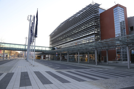 Flughafen Dresden während der Coronakrise