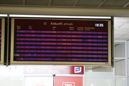 Flughafen Dresden während der Coronakrise