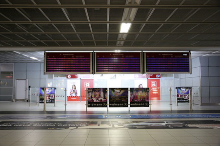 Flughafen Dresden während der Coronakrise