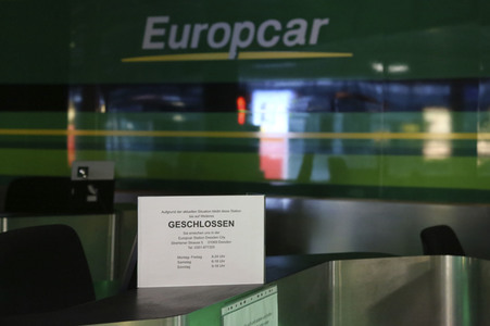 Flughafen Dresden während der Coronakrise