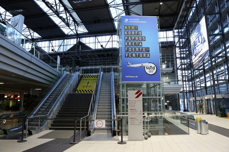 Flughafen Dresden während der Coronakrise