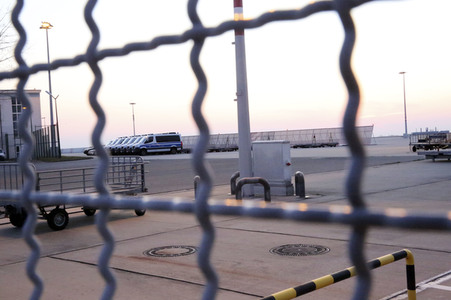 Flughafen Dresden während der Coronakrise