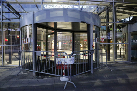 Flughafen Dresden während der Coronakrise