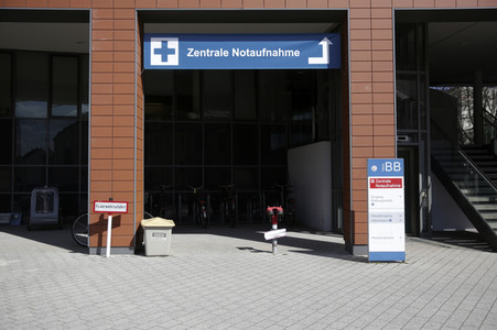 Corona-Ausbruch im Ernst von Bergmann Klinikum in Potsdam