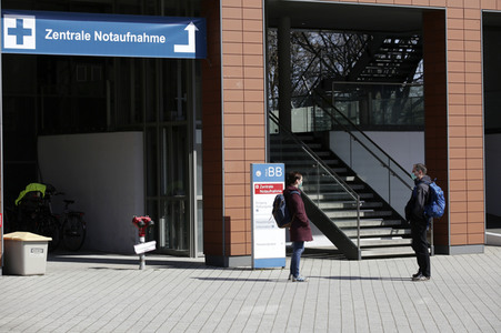 Corona-Ausbruch im Ernst von Bergmann Klinikum in Potsdam