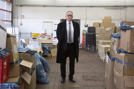 Verteilung medizinischer Schutzausrüstung in Potsdam