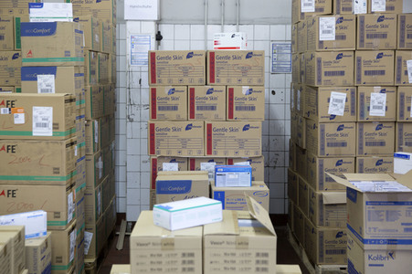 Verteilung medizinischer Schutzausrüstung in Potsdam