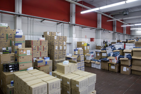 Verteilung medizinischer Schutzausrüstung in Potsdam