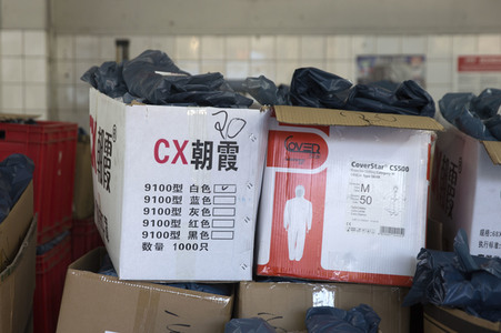 Verteilung medizinischer Schutzausrüstung in Potsdam