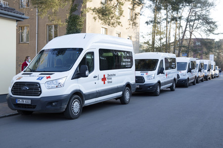 Verteilung medizinischer Schutzausrüstung in Potsdam