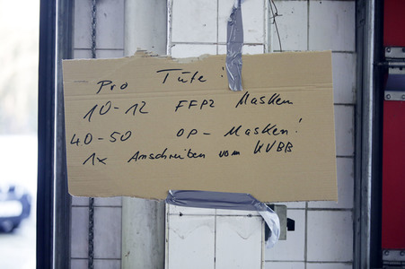 Verteilung medizinischer Schutzausrüstung in Potsdam