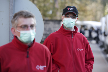 Verteilung medizinischer Schutzausrüstung in Potsdam