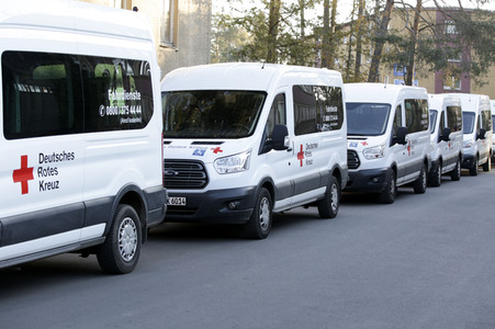 Verteilung medizinischer Schutzausrüstung in Potsdam