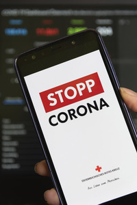 Symbolfoto Stopp Corona