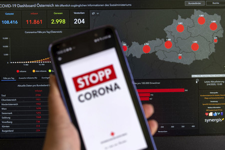 Symbolfoto Stopp Corona