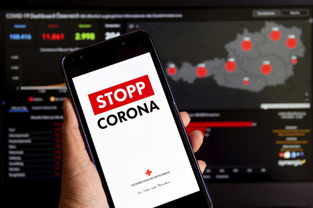 Symbolfoto Stopp Corona