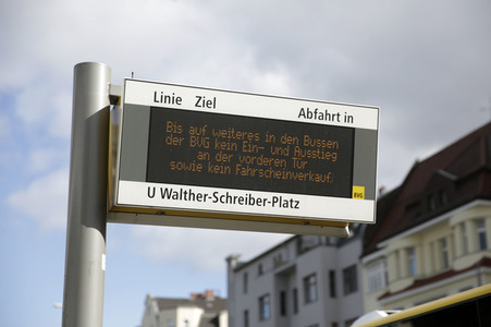 Symbolfoto Corona in Berlin