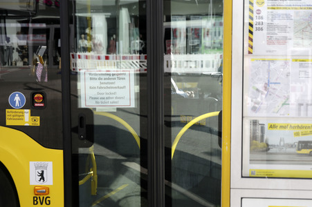 Symbolfoto Corona in Berlin