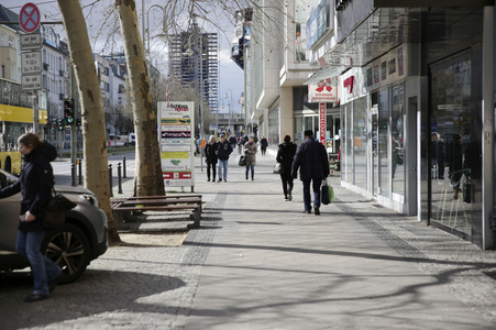 Symbolfoto Corona in Berlin