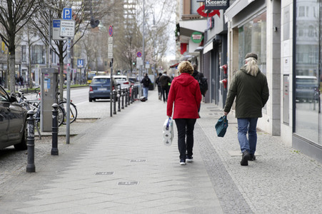 Symbolfoto Corona in Berlin