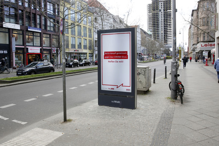 Symbolfoto Corona in Berlin