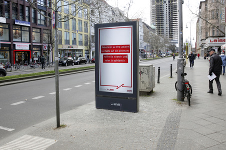 Symbolfoto Corona in Berlin