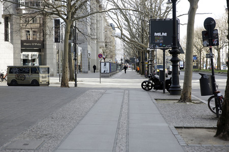 Symbolfoto Corona in Berlin