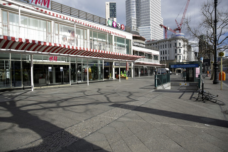 Symbolfoto Corona in Berlin