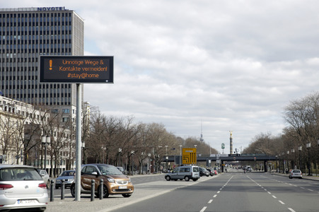 Symbolfoto Corona in Berlin