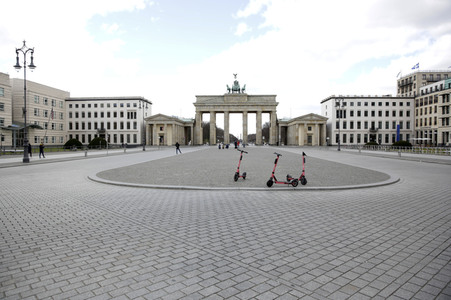 Symbolfoto Corona in Berlin
