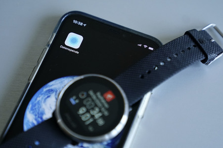 Symbolfoto Corona-Datenspende-App des RKI