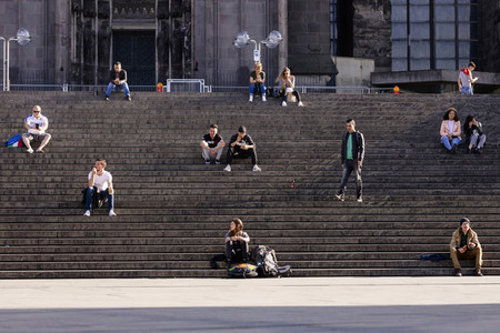 Symbolfoto Mindestabstand