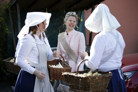 Eröffnung der Spargelsaison 2020 in Beelitz