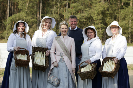 Eröffnung der Spargelsaison 2020 in Beelitz